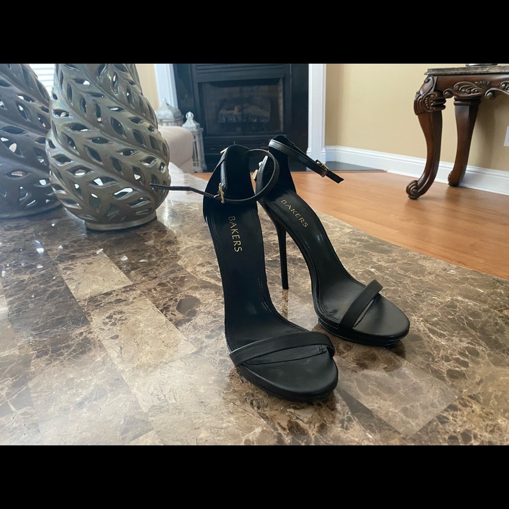 Black Bakers Heels